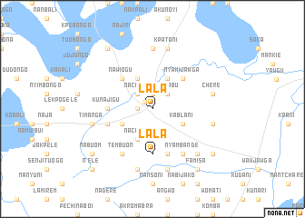 map of Lala