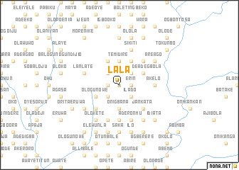 map of Lala