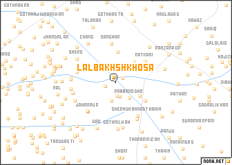 map of Lāl Bakhsh Khosa
