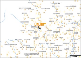 map of Lālbat