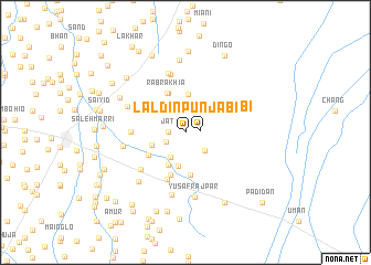 map of Lāl Dīn Punjābi