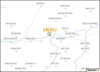 map of Laleli