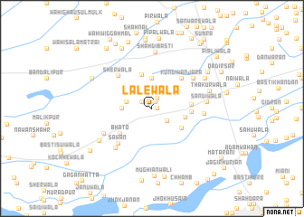map of Lālewāla