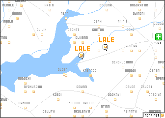 map of Lale