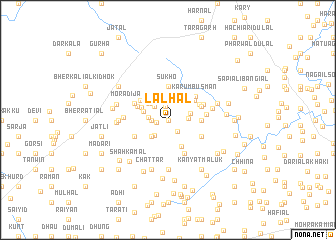 map of Lalhāl