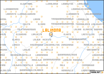 map of La Limona