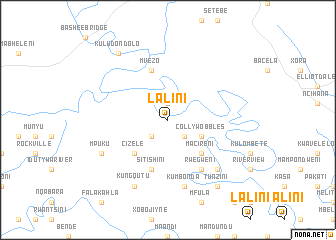 map of Lalini