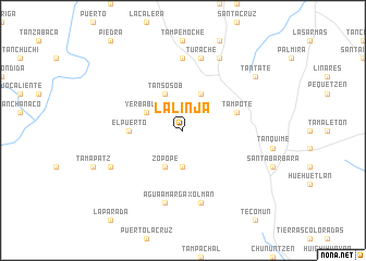 map of La Linja