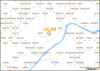 map of Laliro