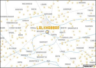 map of Lāl Khabbar