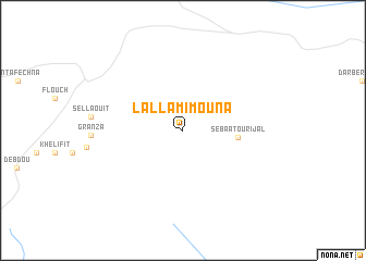 map of Lalla Mimouna