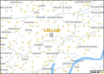 map of Lallije