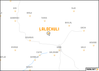 map of Lalo Chʼulī
