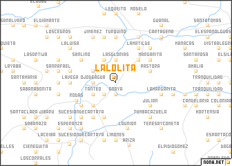 map of La Lolita