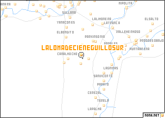 map of La Loma de Cieneguillo Sur