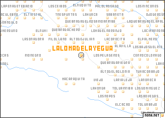 map of La Loma de la Yegua