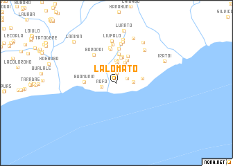 map of Lalomato