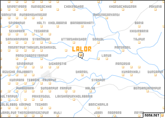 map of Lālor