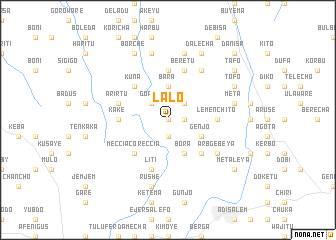 map of Lalo