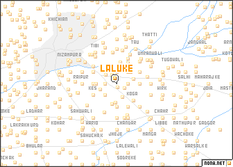 map of Lālūke