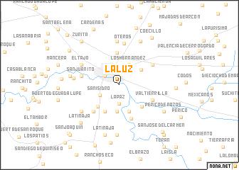 map of La Luz