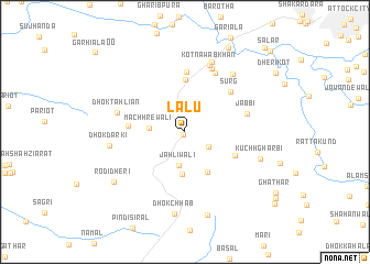 map of Lālu