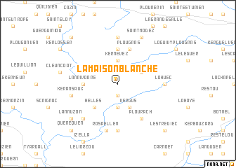 map of La Maison Blanche
