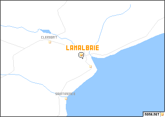 map of La Malbaie