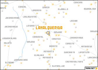 map of La Malquerida