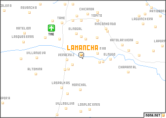 map of La Mancha