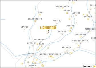 map of La Manga