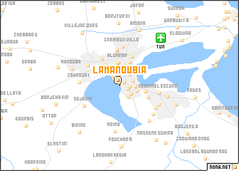 map of La Manoubia