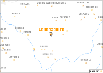 map of La Manzanita