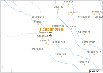 map of La Maporita