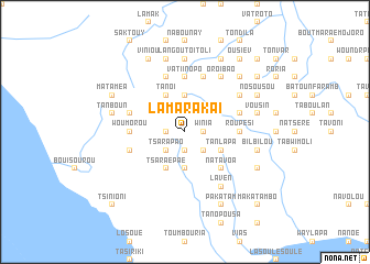 map of Lamarakaï