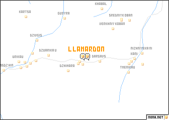 map of Lamardon