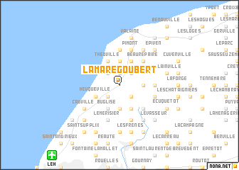 map of La Mare Goubert