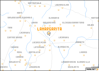 map of La Margarita