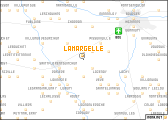 map of La Margelle