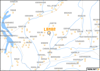 map of Lamar