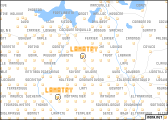 map of Lamatry