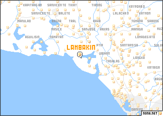 map of Lambakin
