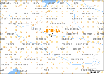 map of Lambale