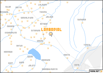 map of Lāmba Pīal