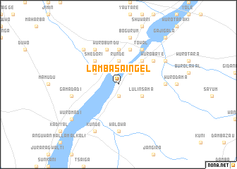 map of Lamba Saingel