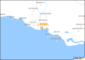 map of Lamba