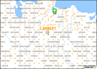 map of Lambert