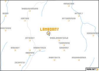 map of Lamboany
