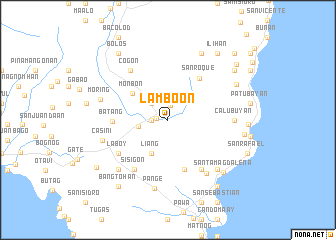map of Lamboon