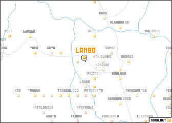map of Lambo